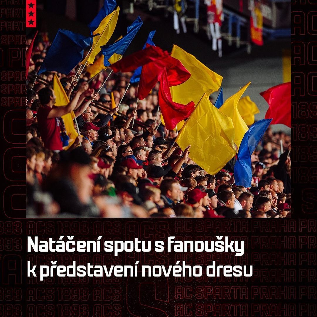 Chcete být součástí natáčení spotu k představení našeho nového dresu? ?? #acsparta

Společně s Adidasem hledáme 100 sparťanů a sparťanek (muže, ženy i děti), kteří dorazí tento pátek 24. června na sparťanský stadion ? Natáčet se bude od 13 do cca 18:30 hodin. Sraz fanoušků bude ve 12 hodin u vchodu číslo 1. S sebou si vezměte dresy, vlajky či šály. Na místě bude zajištěno občerstvení zdarma.

✉️ V případě zájmu pošlete své jméno, příjmení, věk a telefonní číslo na email shantnastya@gmail.com